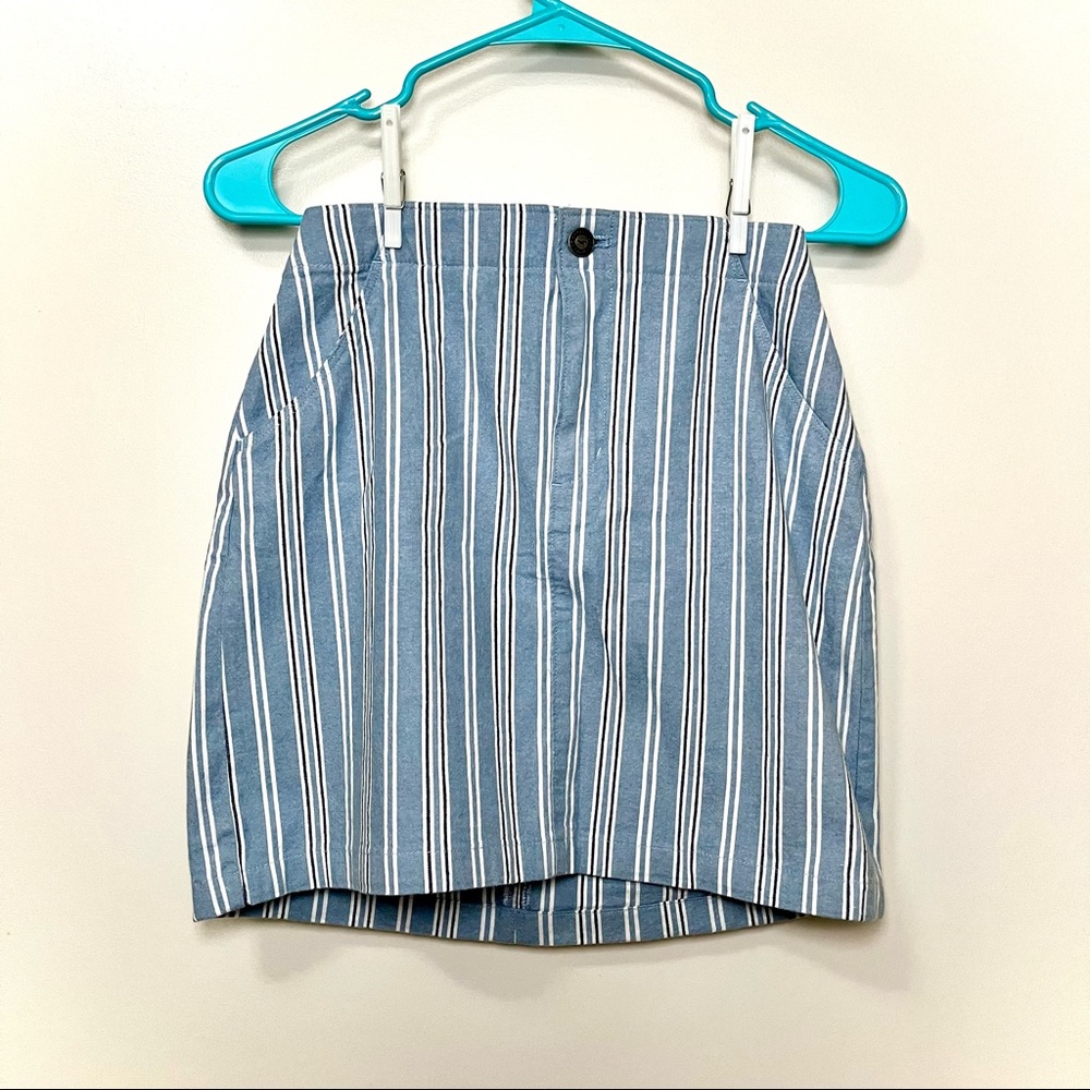 Hollister Ultra High Rise Striped Mini Skirt (NWT)